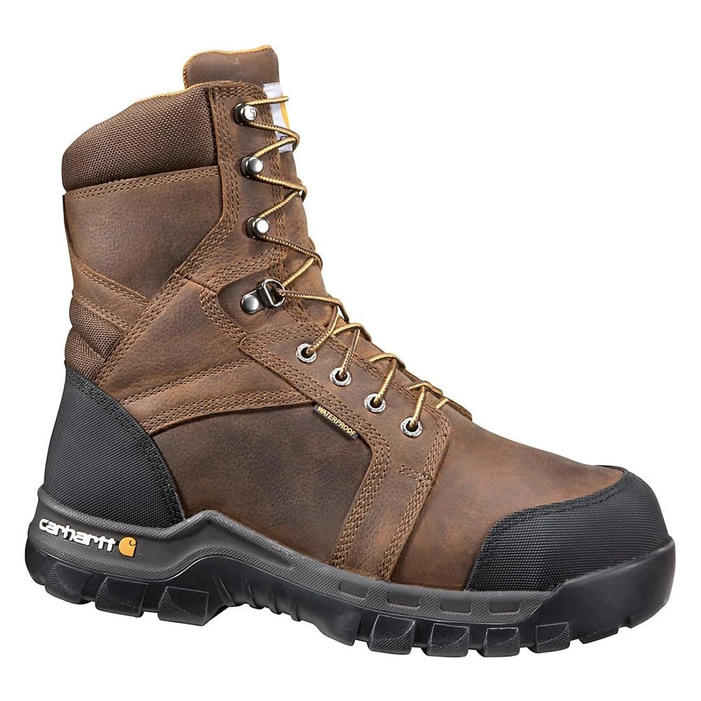 Men's Carhartt 8" Met Guard Composite Toe Waterproof Boots 1 Men's Carhartt 8" Met Guard Composite Toe Waterproof Boots