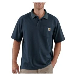 Men's Carhartt Contractor's Work Polo 14 Men's Carhartt Contractor's Work Polo -Carhartt Shop 0 1001 carhartt contractors work polo navy