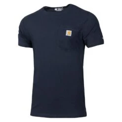 Men's Carhartt Force Pocket T-Shirt -Carhartt Shop 0 1001 carhartt force pocket t shirt navy