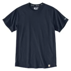 Men's Carhartt Force Relaxed Fit Midweight T-Shirt -Carhartt Shop 0 1001 carhartt force relaxed fit midweight t shirt navy