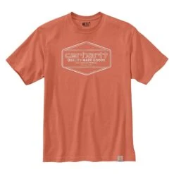 Men's Carhartt Loose Fit Heavyweight Quality Graphic T-Shirt -Carhartt Shop 0 1001 carhartt loose fit heavyweight quality graphic t shirt terracotta