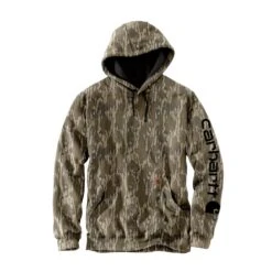 Men's Carhartt Loose Fit Midweight Camo Sleeve Graphic Sweatshirt