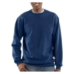 Men's Carhartt Midweight Crewneck Sweatshirt -Carhartt Shop 0 1001 carhartt midweight crewneck sweatshirt new navy