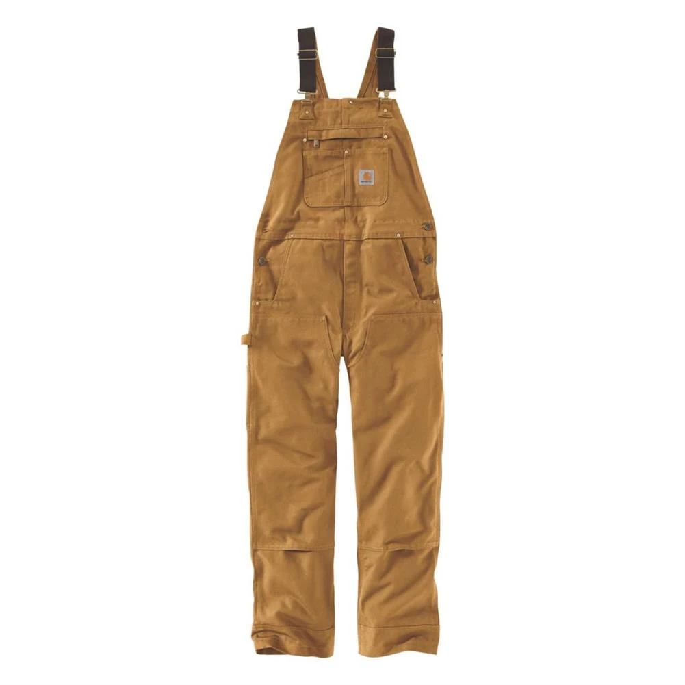 Men's Carhartt R01 Duck Bib Overalls 1 Men's Carhartt R01 Duck Bib Overalls