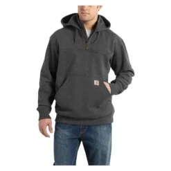 Men's Carhartt Rain Defender Loose Fit Heavyweight Quarter-Zip Sweatshirt 9 Men's Carhartt Rain Defender Loose Fit Heavyweight Quarter-Zip Sweatshirt -Carhartt Shop 0 1001 carhartt rain defender loose fit heavyweight quarter zip sweatshirt carbon heather