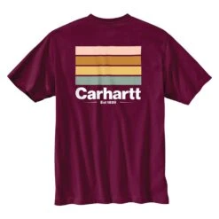 Men's Carhartt Relaxed Fit Heavyweight Pocket Line Graphic T-Shirt