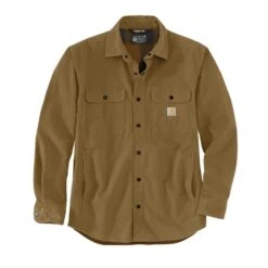 Men's Carhartt Rugged Flex Relaxed Fit Canvas Fleece-Lined Shirt Jac 11 Men's Carhartt Rugged Flex Relaxed Fit Canvas Fleece-Lined Shirt Jac -Carhartt Shop 0 1001 carhartt rugged flex relaxed fit canvas fleece lined shirt jac oak brown