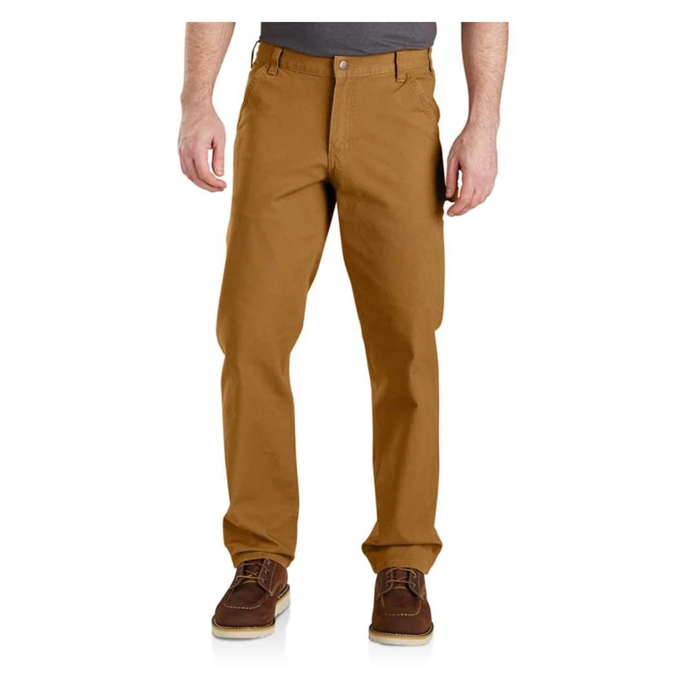 Men's Carhartt Rugged Flex Relaxed Fit Duck Dungaree Pants 1 Men's Carhartt Rugged Flex Relaxed Fit Duck Dungaree Pants