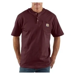 Men's Carhartt Workwear Pocket Henley 20 Men's Carhartt Workwear Pocket Henley -Carhartt Shop 0 1001 carhartt workwear pocket henley port