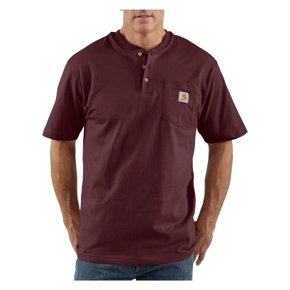 Men's Carhartt Workwear Pocket Henley 9 Men's Carhartt Workwear Pocket Henley - Image 9