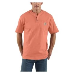 Men's Carhartt Workwear Pocket Henley 22 Men's Carhartt Workwear Pocket Henley -Carhartt Shop 0 1001 carhartt workwear pocket henley terracotta