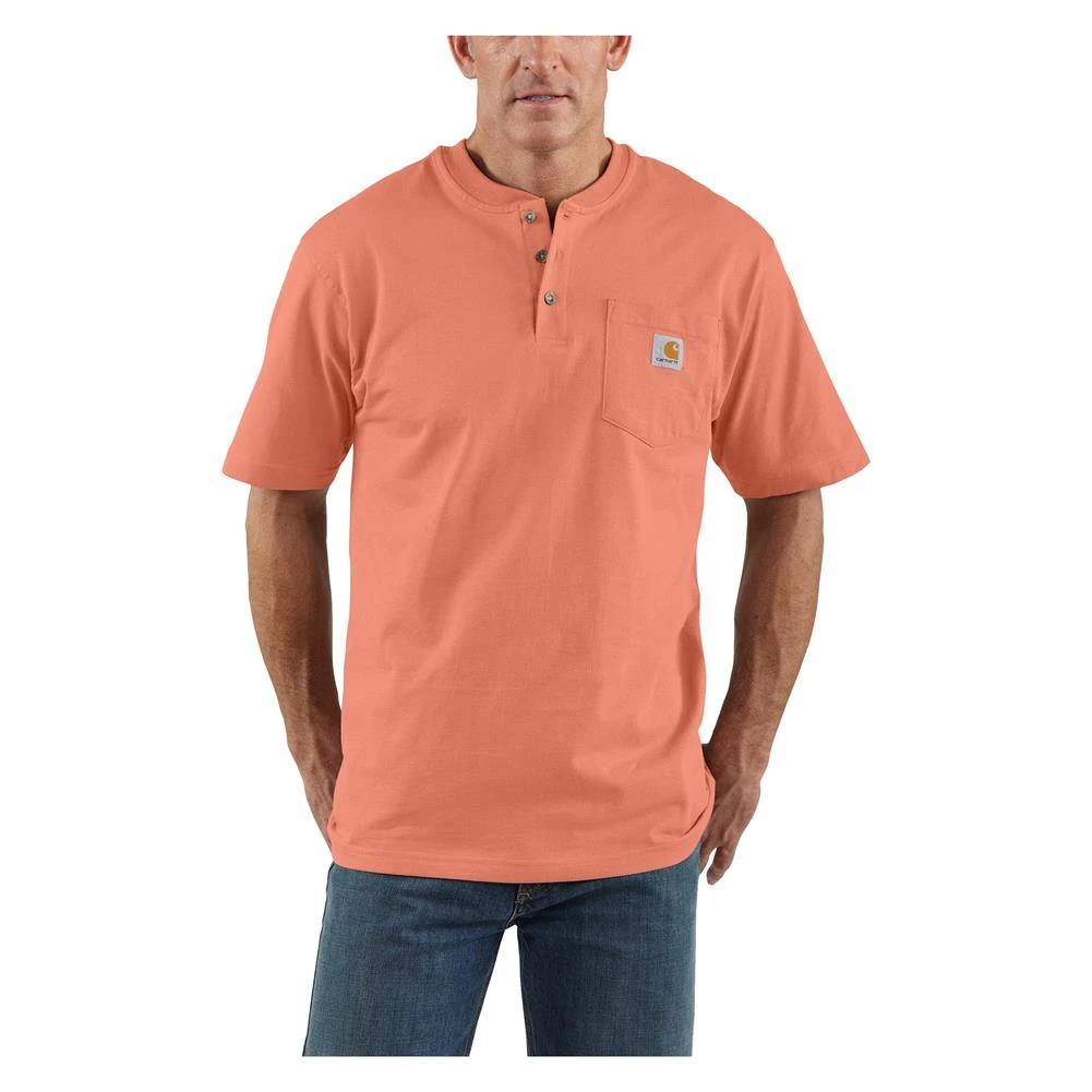 Men's Carhartt Workwear Pocket Henley 11 Men's Carhartt Workwear Pocket Henley - Image 11