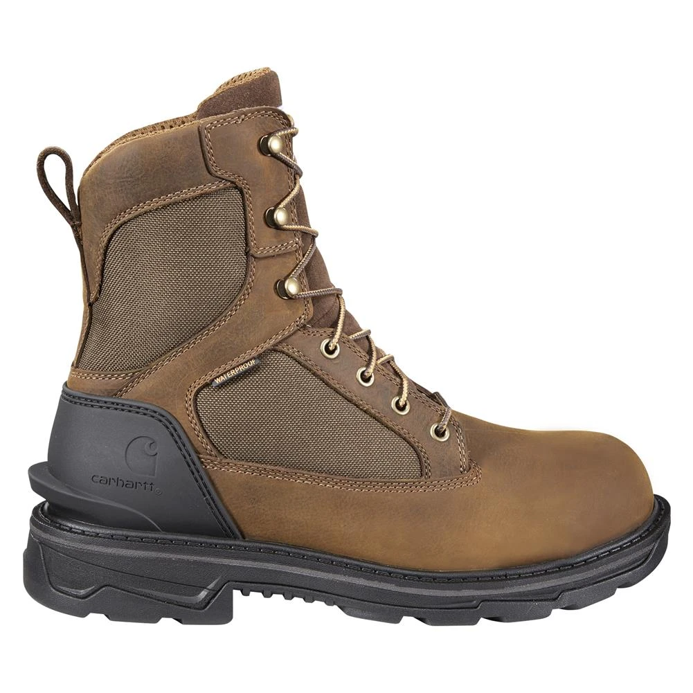 Men's Carhartt 8" Ironwood Alloy Toe Waterproof Boots 2 Men's Carhartt 8" Ironwood Alloy Toe Waterproof Boots - Image 2