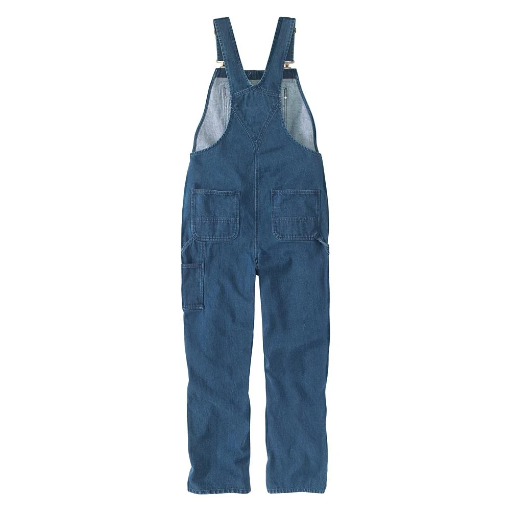 Men's Carhartt Denim Bib Overalls 2 Men's Carhartt Denim Bib Overalls - Image 2