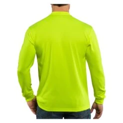 Men's Carhartt Force Hi-Vis Color Enhanced Long Sleeve T-Shirt -Carhartt Shop 1 1001 carhartt force hi vis color enhanced long sleeve t shirt brite lime