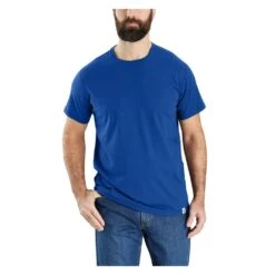 Men's Carhartt Force Relaxed Fit Midweight T-Shirt -Carhartt Shop 1 1001 carhartt force relaxed fit midweight t shirt glass blue
