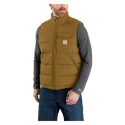 Men's Carhartt Loose Fit Insulated Vest -Carhartt Shop 1 1001 carhartt loose fit insulated vest oak brown