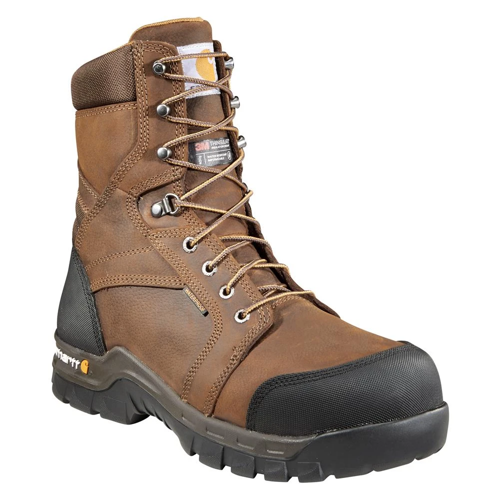 Men's Carhartt Rugged Flex 8" 400G Composite Toe Waterproof Boots 2 Men's Carhartt Rugged Flex 8" 400G Composite Toe Waterproof Boots - Image 2
