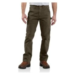 Men's Carhartt Washed Twill Dungaree Pants -Carhartt Shop 1 1001 carhartt washed twill dungaree pants dark coffee