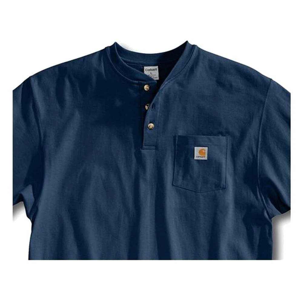 Men's Carhartt Workwear Pocket Henley 7 Men's Carhartt Workwear Pocket Henley - Image 7