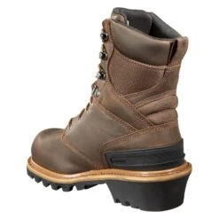 Men's Carhartt 8" Logger Composite Toe IN Waterproof Boots -Carhartt Shop 2 1001 carhartt 8 logger composite toe in waterproof crazy horse brown