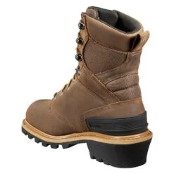 Men's Carhartt 8" Logger Composite Toe Waterproof Boots -Carhartt Shop 2 1001 carhartt 8 logger composite toe waterproof crazy horse brown