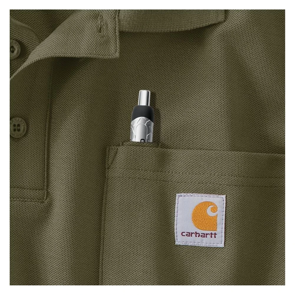 Men's Carhartt Contractor's Work Polo 6 Men's Carhartt Contractor's Work Polo - Image 6