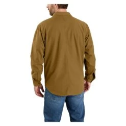 Men's Carhartt Rugged Flex Relaxed Fit Canvas Fleece-Lined Shirt Jac 13 Men's Carhartt Rugged Flex Relaxed Fit Canvas Fleece-Lined Shirt Jac -Carhartt Shop 2 1001 carhartt rugged flex relaxed fit canvas fleece lined shirt jac oak brown
