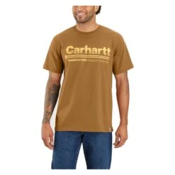 Men's Carhartt Relaxed Fit Heavyweight Outdoors Graphic T-Shirt -Carhartt Shop 3 1001 carhartt relaxed fit heavyweight outdoors graphic t shirt carhartt brown