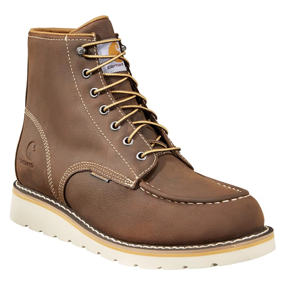 Men's Carhartt 6" Moc Toe Wedge Waterproof Boots 7 Men's Carhartt 6" Moc Toe Wedge Waterproof Boots - Image 7